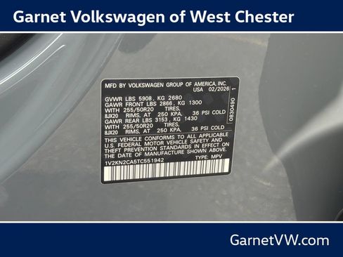 New 2026 Volkswagen Atlas SE AWD/4WD image 21