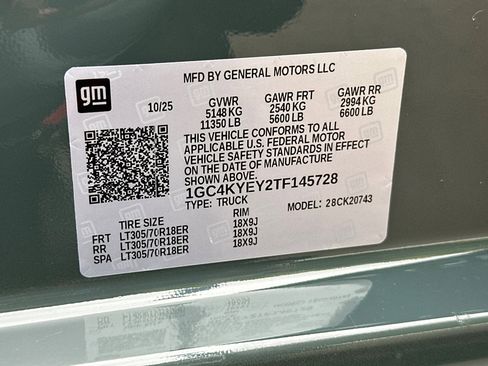 New 2026 Chevrolet Silverado 2500 ZR2 image 23