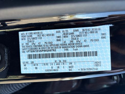 Used 2023 Ford F150 Lightning Platinum AWD/4WD image 21