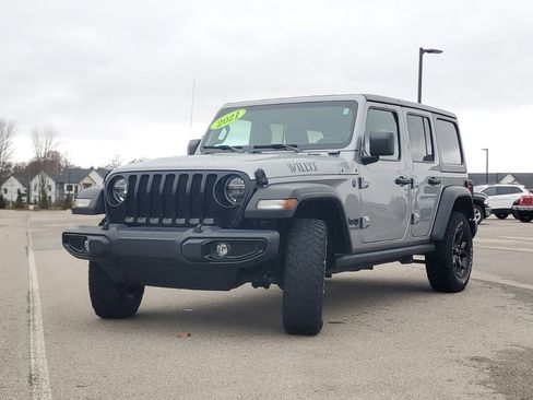 Used 2021 Jeep Wrangler Unlimited Willys image 4