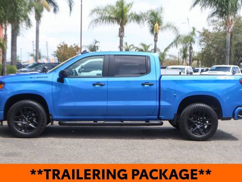 Used 2025 Chevrolet Silverado 1500 Custom w/ Turbomax Blackout Package AWD/4WD image 5