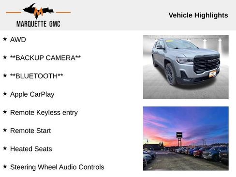 Used 2023 GMC Acadia SLE w/ Driver Convenience Package AWD/4WD image 3