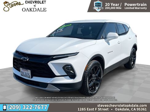 Certified 2023 Chevrolet Blazer LT w/ LPO, Black Grille Bar Package FWD image 1