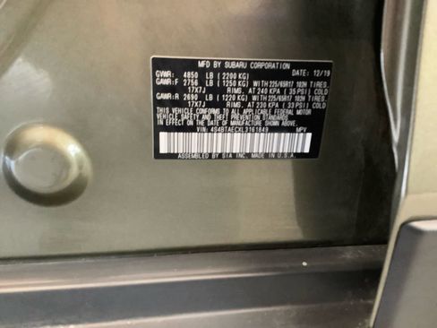 Used 2020 Subaru Outback Premium image 14