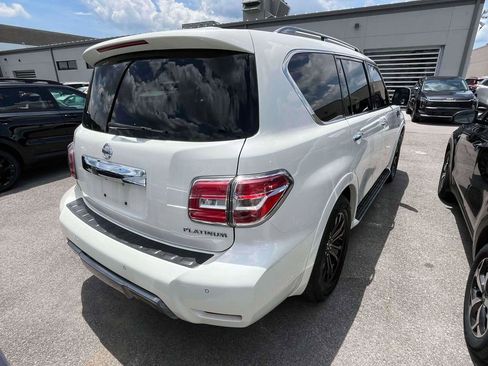 Used 2019 Nissan Armada Platinum w/ Captain's Chairs Package AWD/4WD image 2