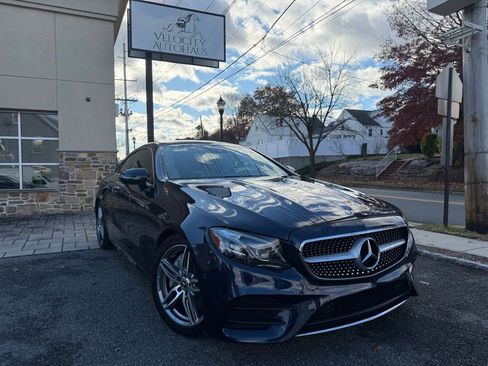 Used 2019 Mercedes-Benz E 450 4MATIC Coupe w/ AMG Line Package image 1