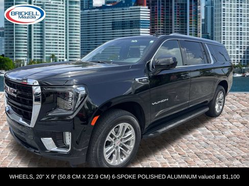 Used 2024 GMC Yukon XL SLE w/ Gmc Pro Safety Plus Package RWD image 1