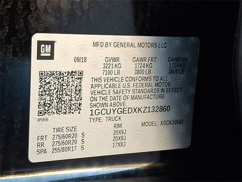 Used 2019 Chevrolet Silverado 1500 LTZ w/ LTZ Premium Package image 28