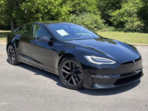 Used 2021 Tesla Model S Plaid AWD/4WD image 1