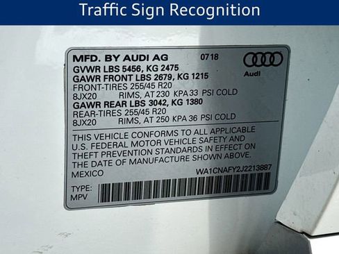 Used 2018 Audi Q5 Prestige w/ Prestige Package image 35