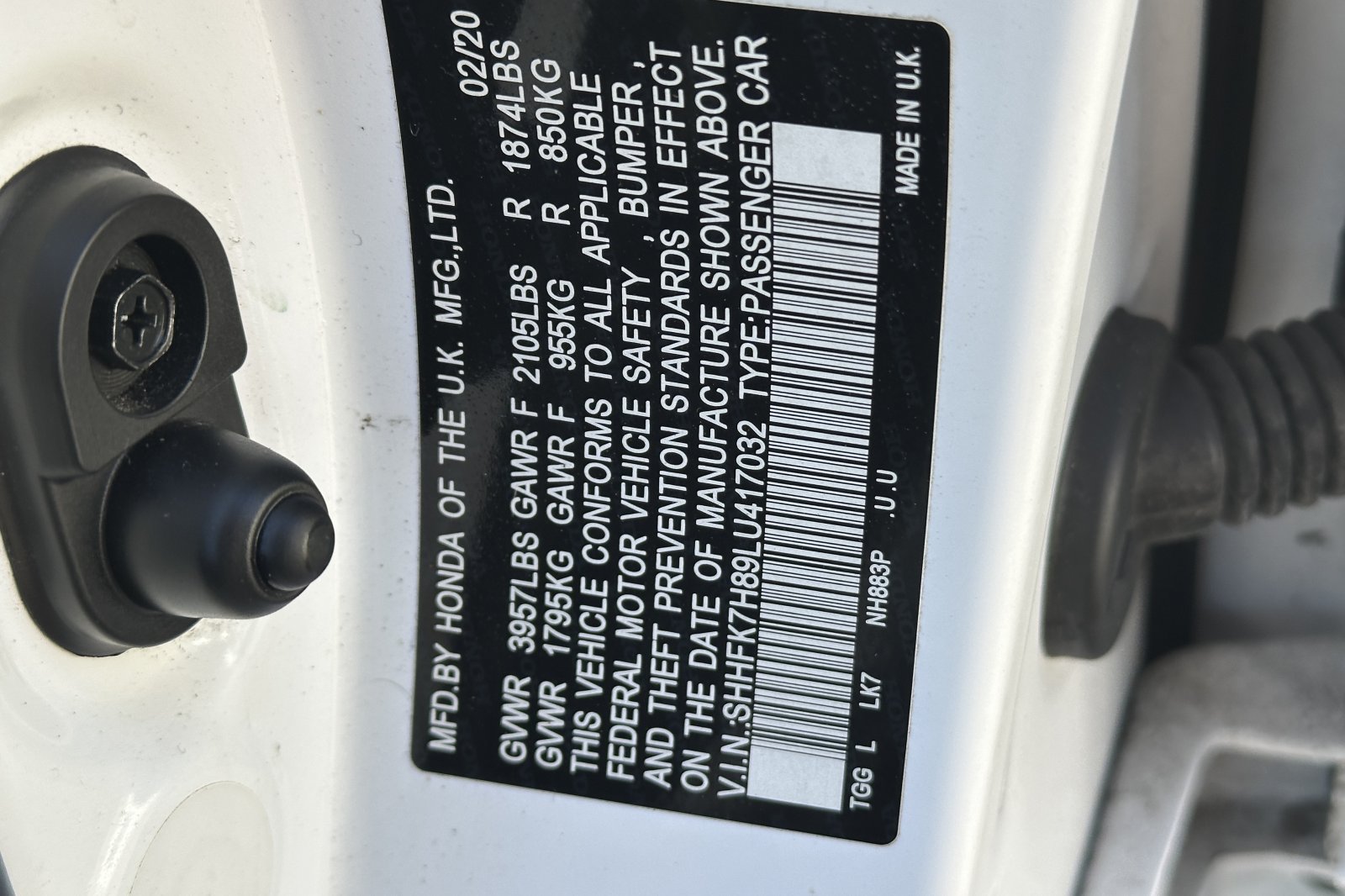 Used 2020 Honda Civic EX-L image 32