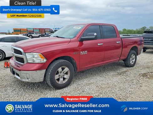 Used 2015 RAM 1500 Classic SLT w/ Remote Start & Security Group AWD/4WD image 1