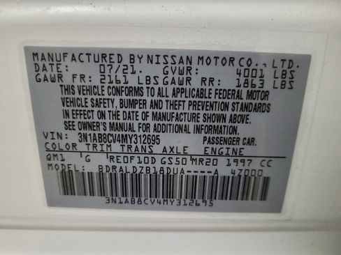 Used 2021 Nissan Sentra SV image 33