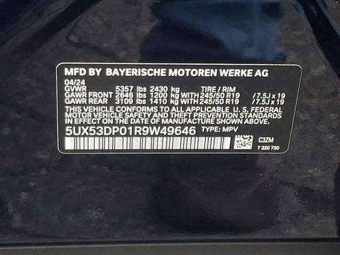 Used 2024 BMW X3 xDrive30i w/ Premium Package image 27