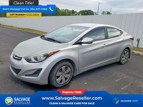 Used 2016 Hyundai Elantra SE FWD image 1
