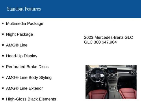 Certified 2023 Mercedes-Benz GLC 300 4MATIC Coupe image 9