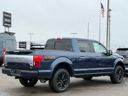 Certified 2018 Ford F150 Platinum w/ Equipment Group 701A Luxury image 40