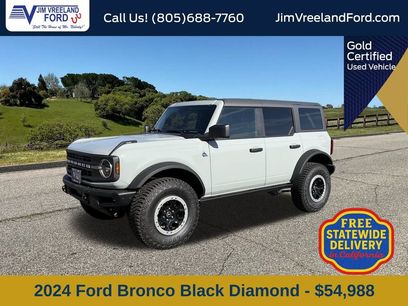 Certified 2024 Ford Bronco Black Diamond w/ Sasquatch Package