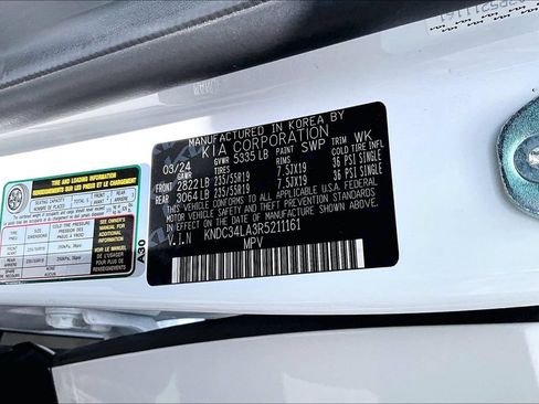 Used 2024 Kia EV6 Wind w/ Wind Technology Package RWD image 16