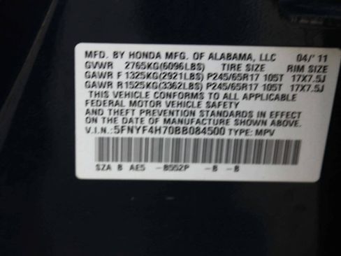Used 2011 Honda Pilot EX-L image 13