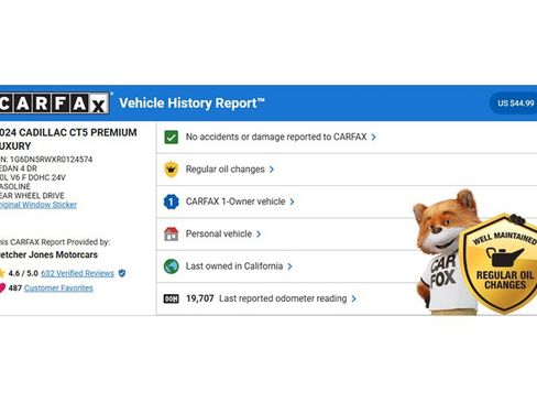 Used 2024 Cadillac CT5 Premium Luxury image 2