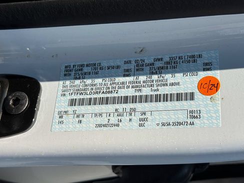 Certified 2024 Ford F150 XLT w/ Equipment Group 302A MID AWD/4WD image 25
