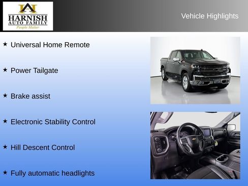 Used 2019 Chevrolet Silverado 1500 LTZ w/ LTZ Premium Package AWD/4WD image 11