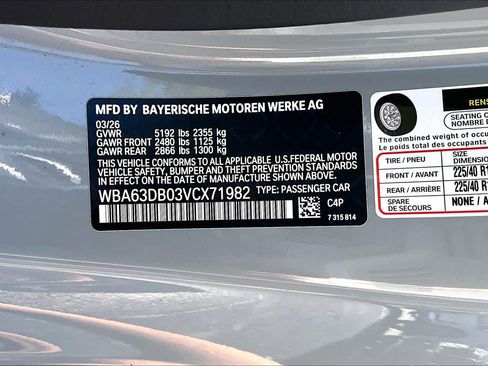 Used 2027 BMW M440i Convertible RWD image 32