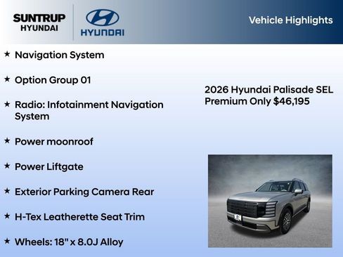 New 2026 Hyundai Palisade SEL FWD image 7