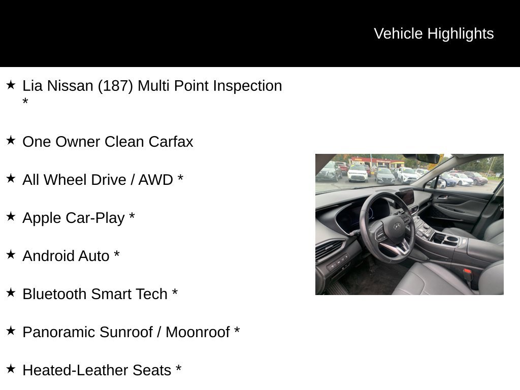 Used 2023 Hyundai Santa Fe SEL w/ Premium Package AWD/4WD image 11