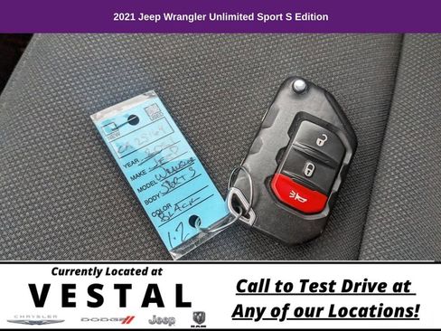 Used 2021 Jeep Wrangler Unlimited Sport AWD/4WD image 34