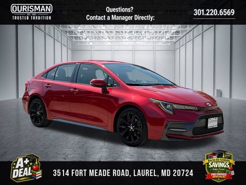 Used 2021 Toyota Corolla SE FWD image 1