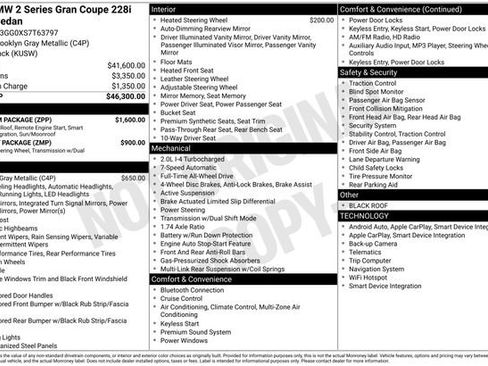 Used 2025 BMW 228i xDrive 228 xDrive Gran Coupe w/ Premium Package image 33