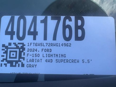 Used 2024 Ford F150 Lightning Lariat AWD/4WD image 18