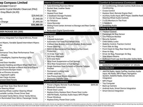 Used 2019 Jeep Compass Limited image 47