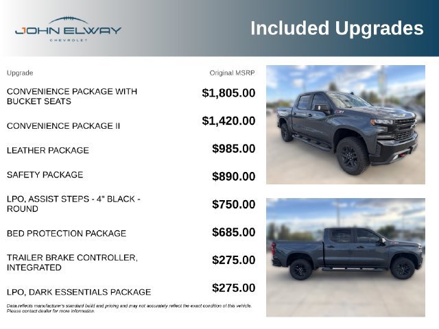 Used 2020 Chevrolet Silverado 1500 LT Trail Boss AWD/4WD image 7