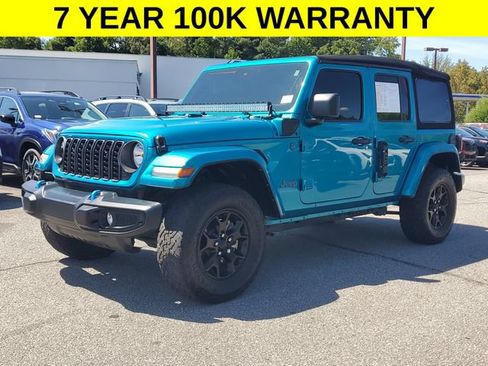 Certified 2024 Jeep Wrangler Unlimited w/ Convenience Group AWD/4WD image 4