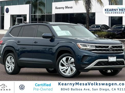 Used 2023 Volkswagen Atlas SE w/ Panoramic Sunroof Package FWD image 1