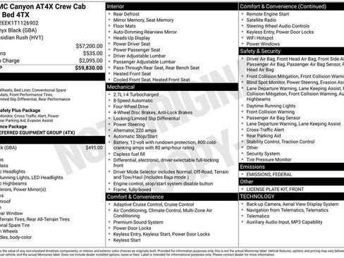 New 2026 GMC Canyon AT4X image 6