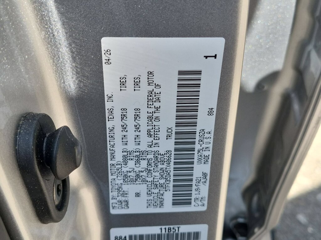Used 2026 Toyota Tundra SR AWD/4WD image 12