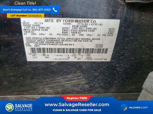 Used 2015 Ford Explorer XLT w/ Equipment Group 202A FWD image 17