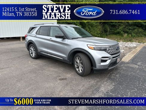 Used 2022 Ford Explorer Limited w/ Equipment Group 301A RWD image 1