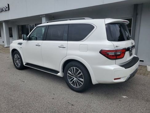 Certified 2021 Nissan Armada SL w/ Captain's Chairs Package image 2