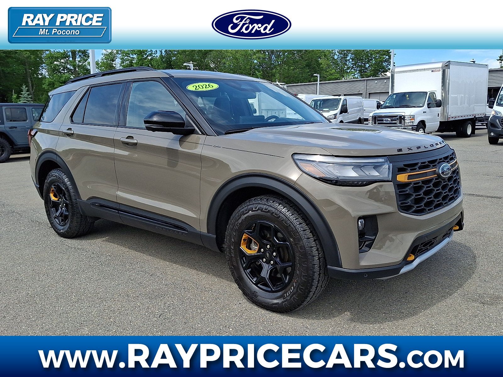 Certified 2026 Ford Explorer Tremor w/ Tremor Convenience Package AWD/4WD image 1
