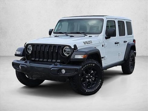 Used 2022 Jeep Wrangler Unlimited Sport image 1