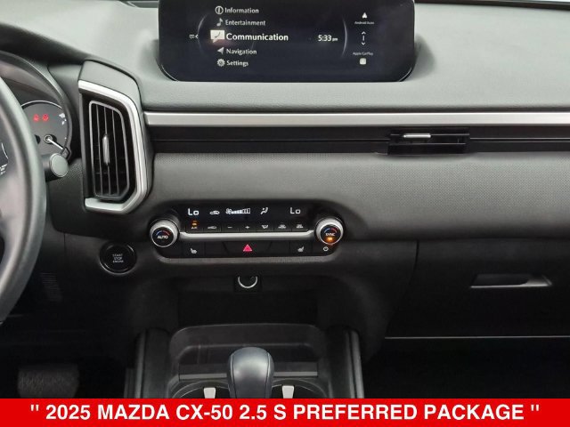 Used 2025 MAZDA CX-50 AWD 2.5 S w/ Weather Package image 30