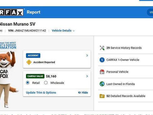 Used 2013 Nissan Murano SV FWD image 21