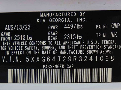 Certified 2024 Kia K5 GT-Line AWD/4WD image 30