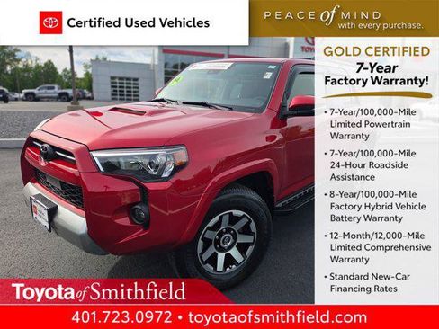 Certified 2024 Toyota 4Runner TRD Off-Road Premium w/ Moonroof Package AWD/4WD image 1