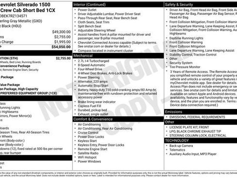 Used 2024 Chevrolet Silverado 1500 Custom w/ Rally Edition image 15